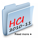 Human computer interaction (HCI)- 2010-11 