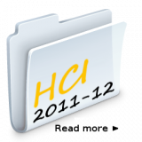 Human computer interaction (HCI)- 2011-12 