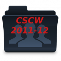 CSCW 2011-12